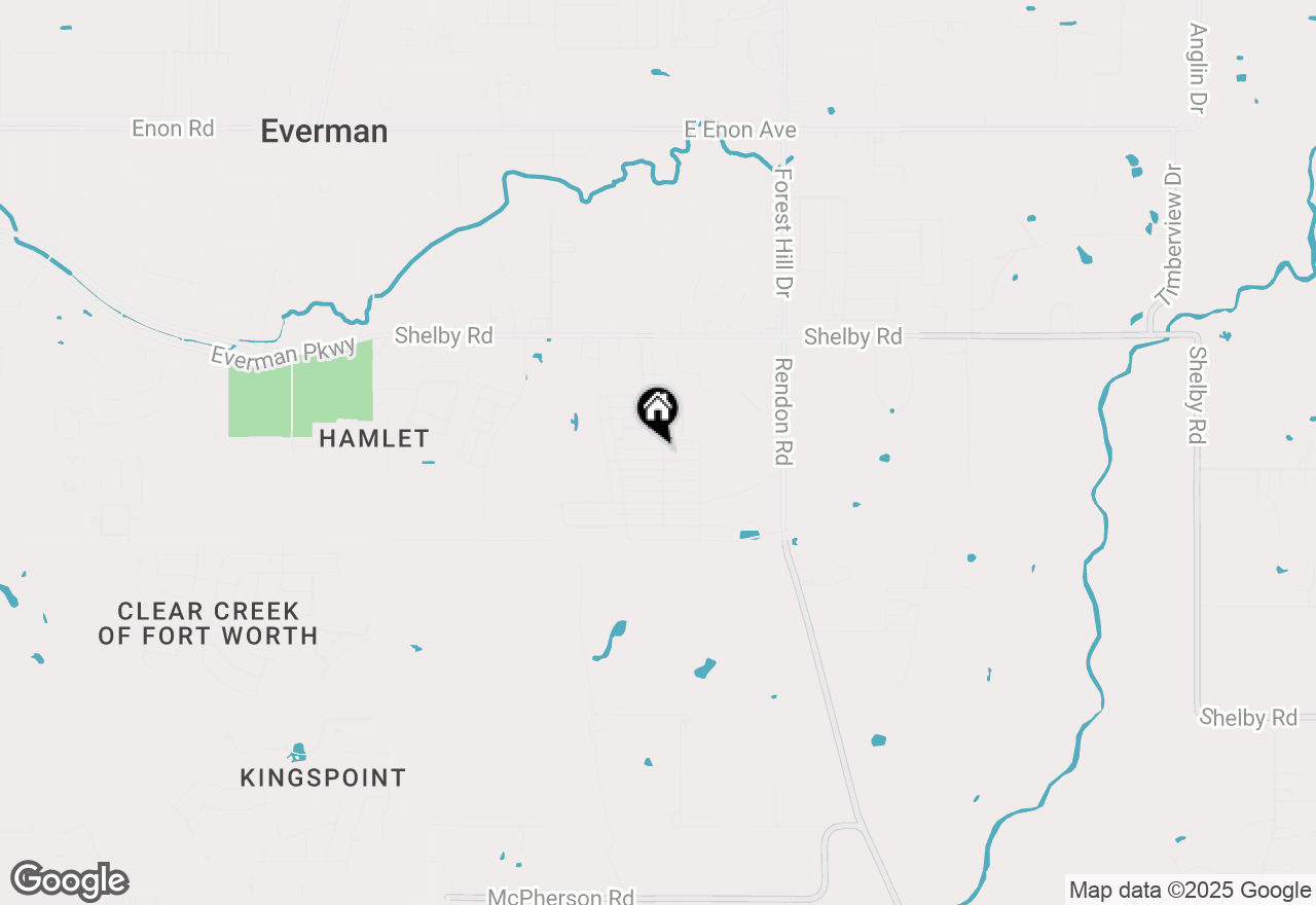 Map of 3065 Strawberry Farm Lane, Fort Worth, TX 76140