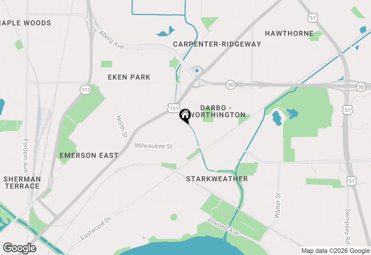 Map of 2925 Sachs Street, Madison, WI 53704