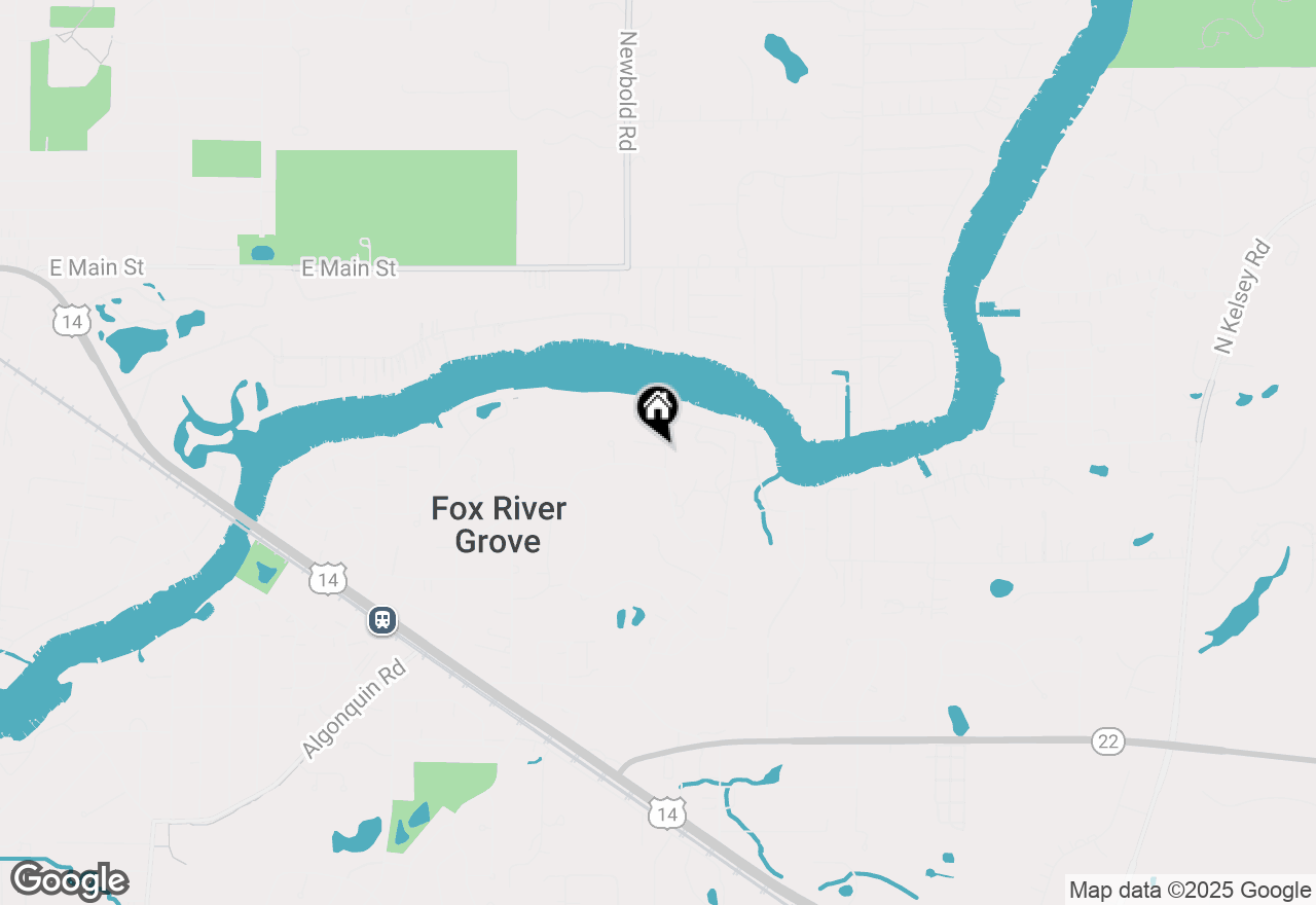 Map of 911 Johnson Street, Fox River Grove, IL 60021
