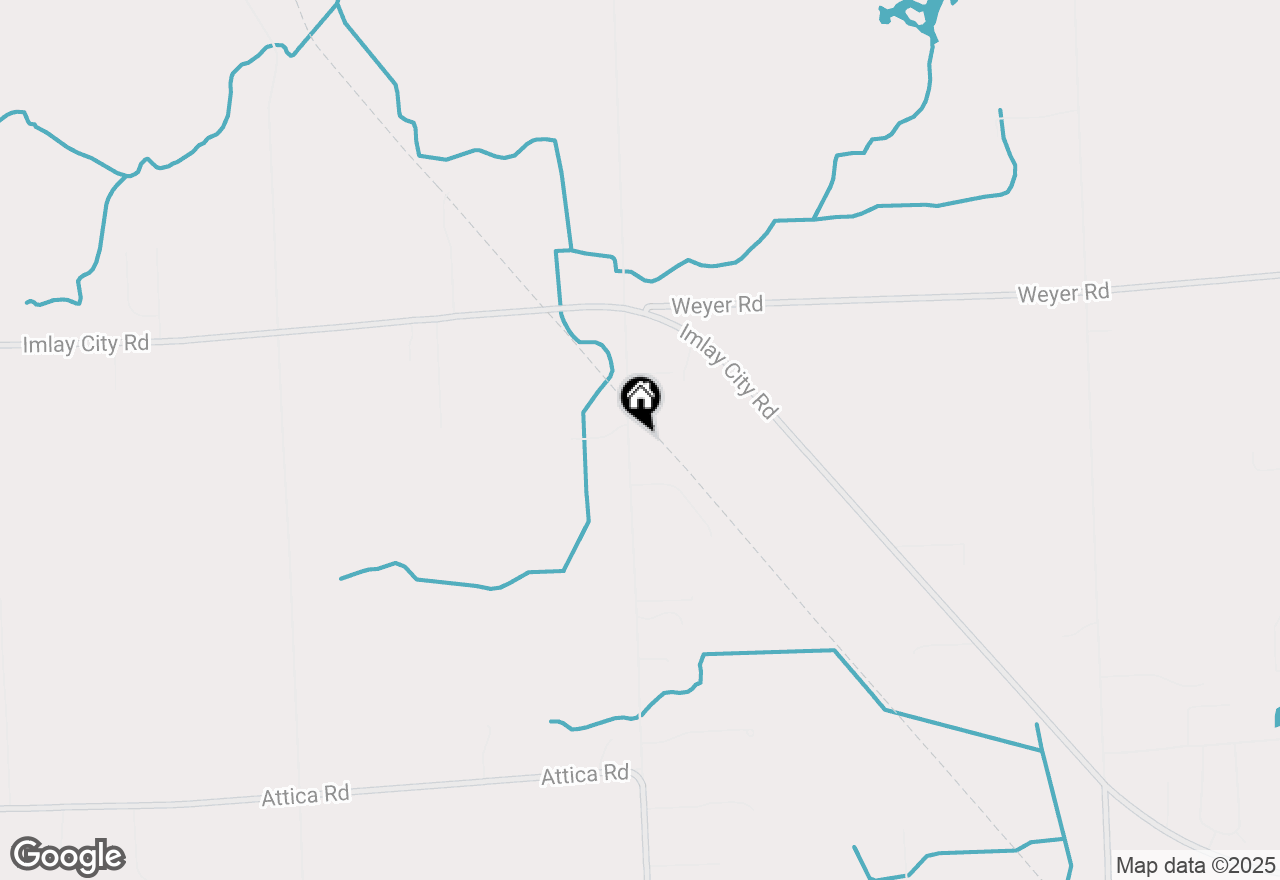 Map of 626 N Summers Road, Imlay City, MI 48444