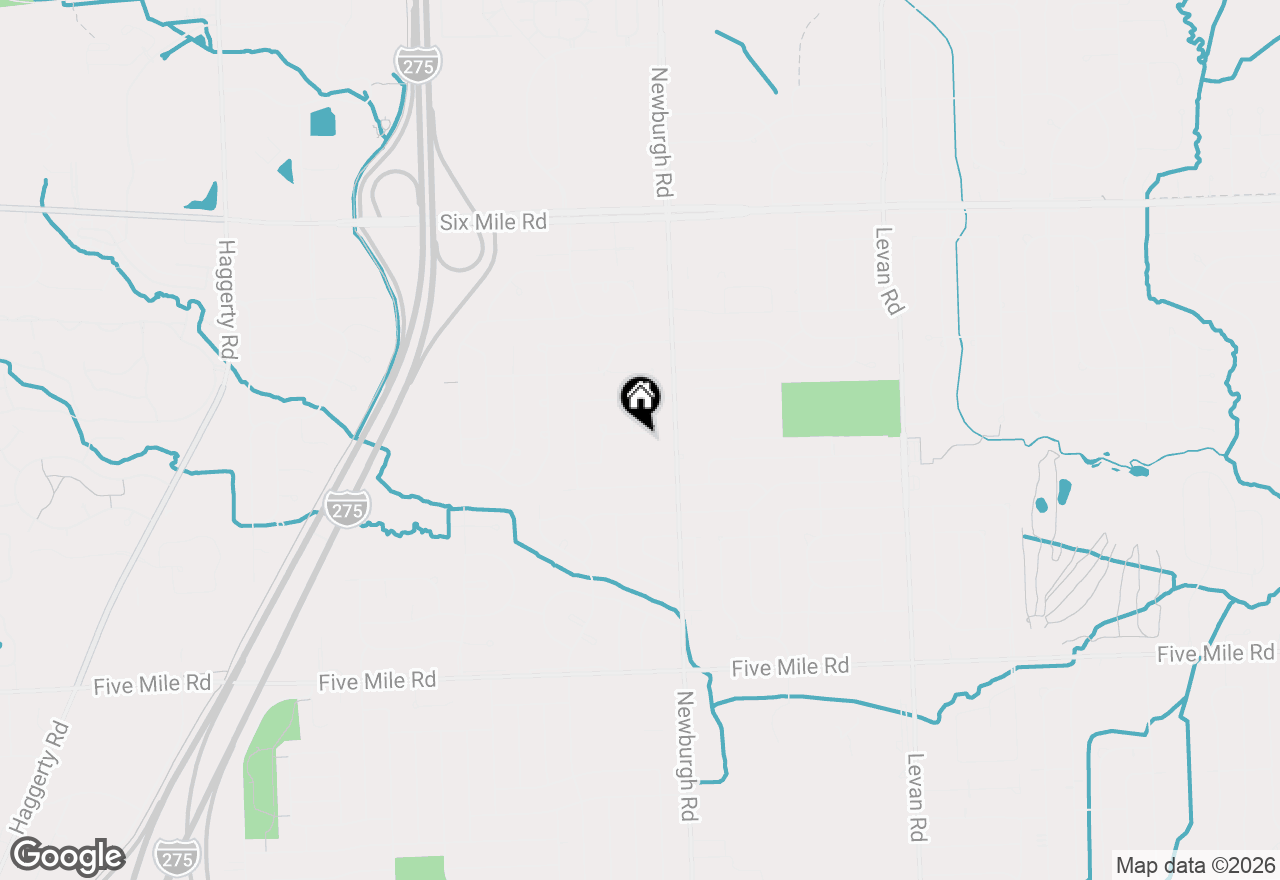 Map of 37617 Sunnydale Street, Livonia, MI 48154