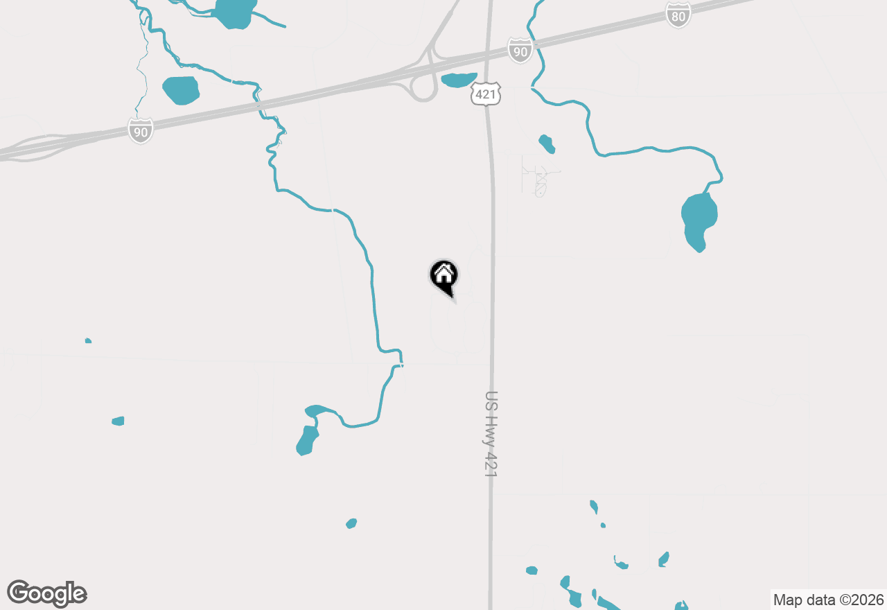 Map of 0 Creekside Court, Westville, IN 46391