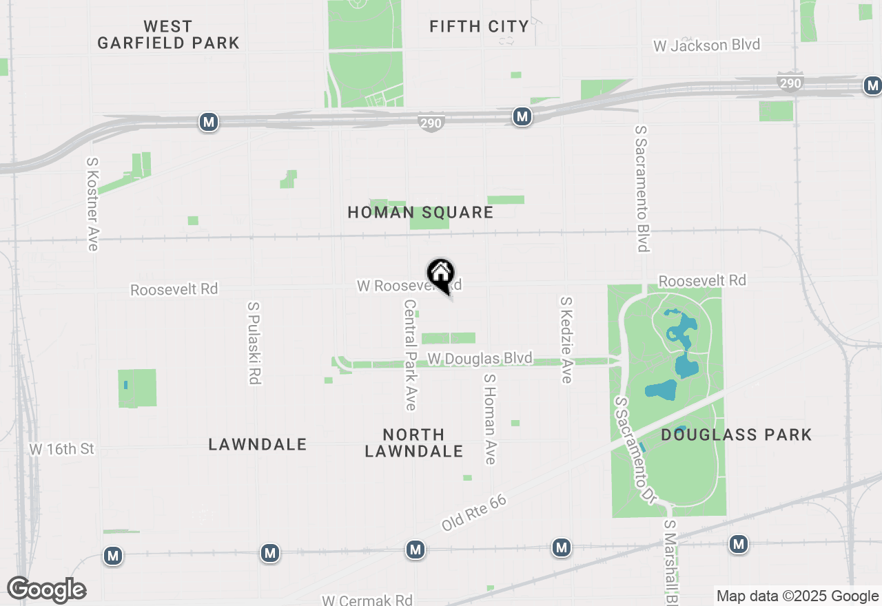 Map of 3512 W 12th Place #2R, Chicago, IL 60623