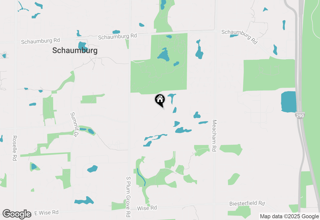 Map of 160 Inverness Court #A, Elk Grove Village, IL 60007