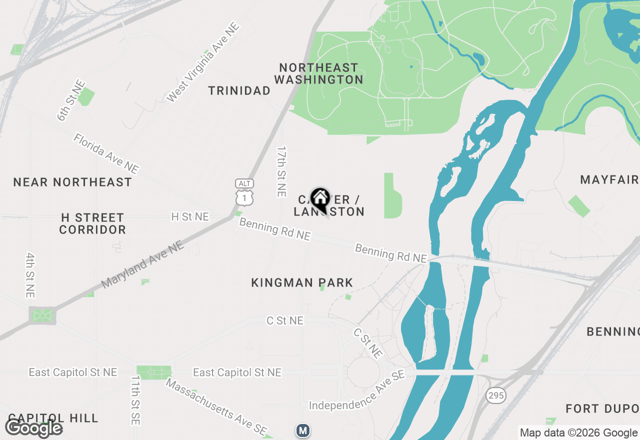 Map of 1915 H Street Ne #2, Washington, DC 20002