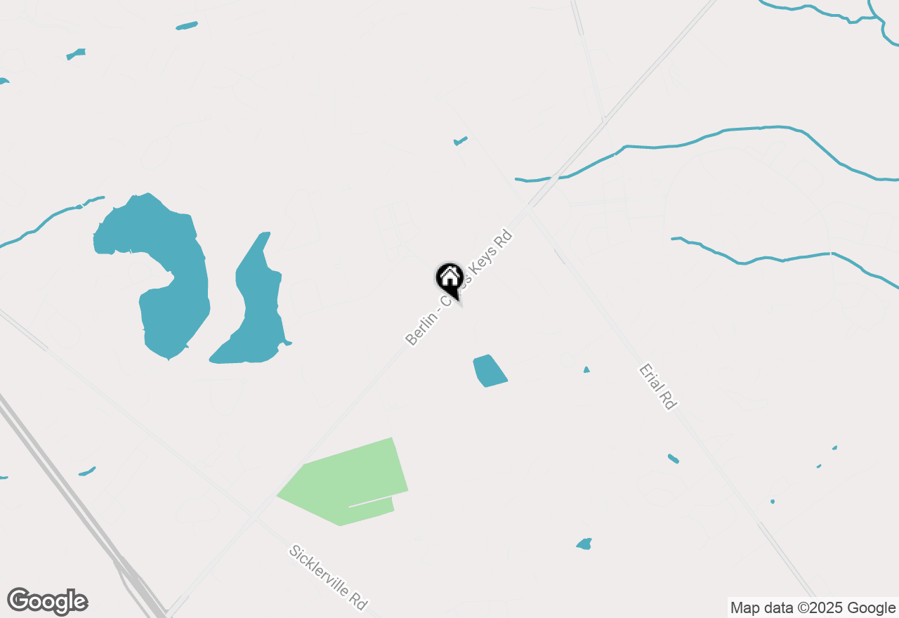 Map of 72 Rosalind Circle, Sicklerville, NJ 08081