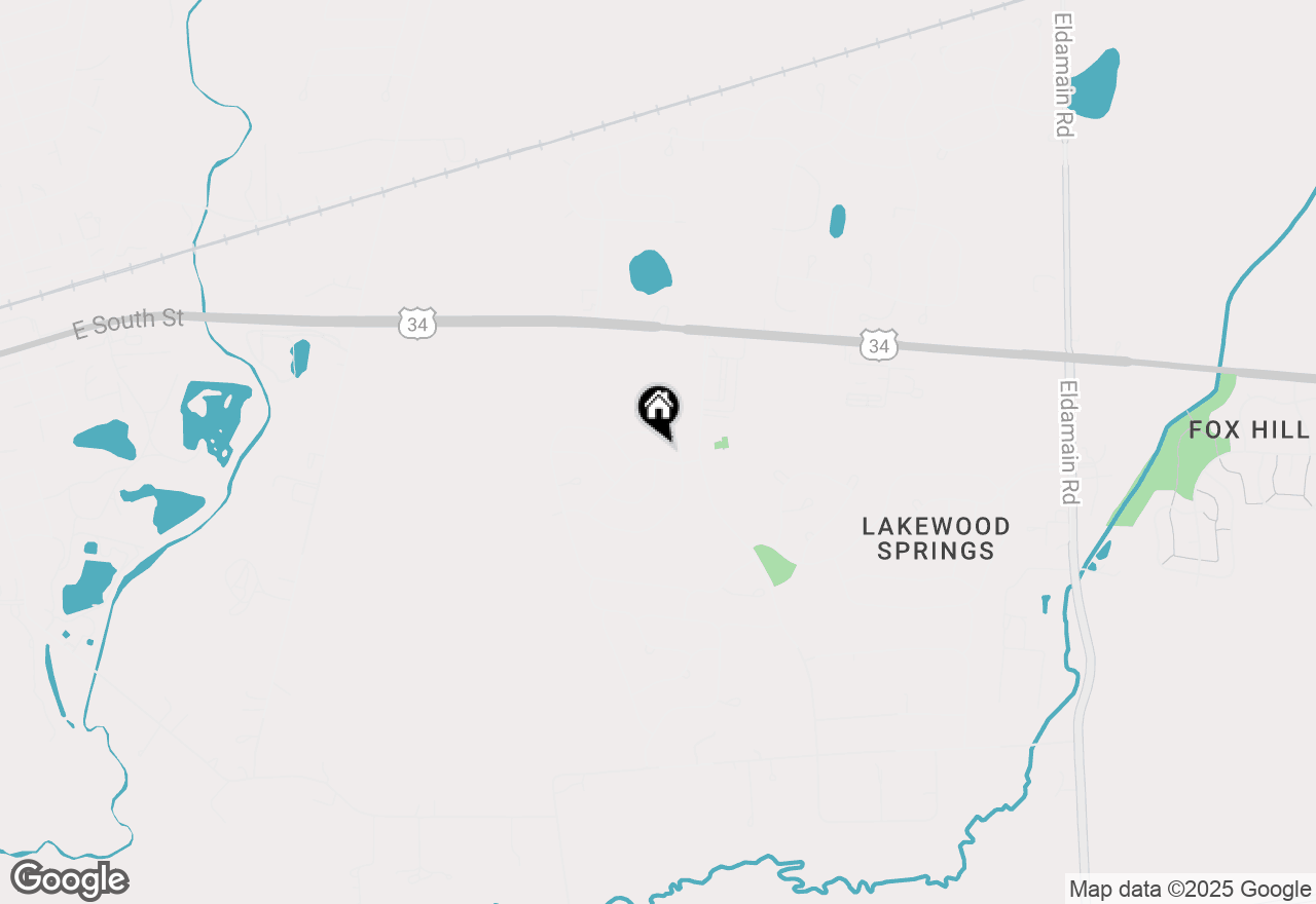 Map of 3311 Edward Street, Plano, IL 60545
