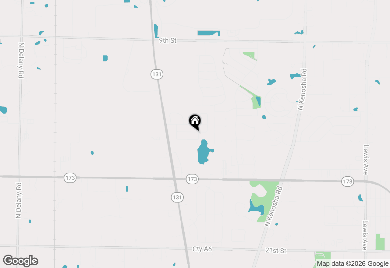 Map of 3909 Sedge Street, Zion, IL 60099