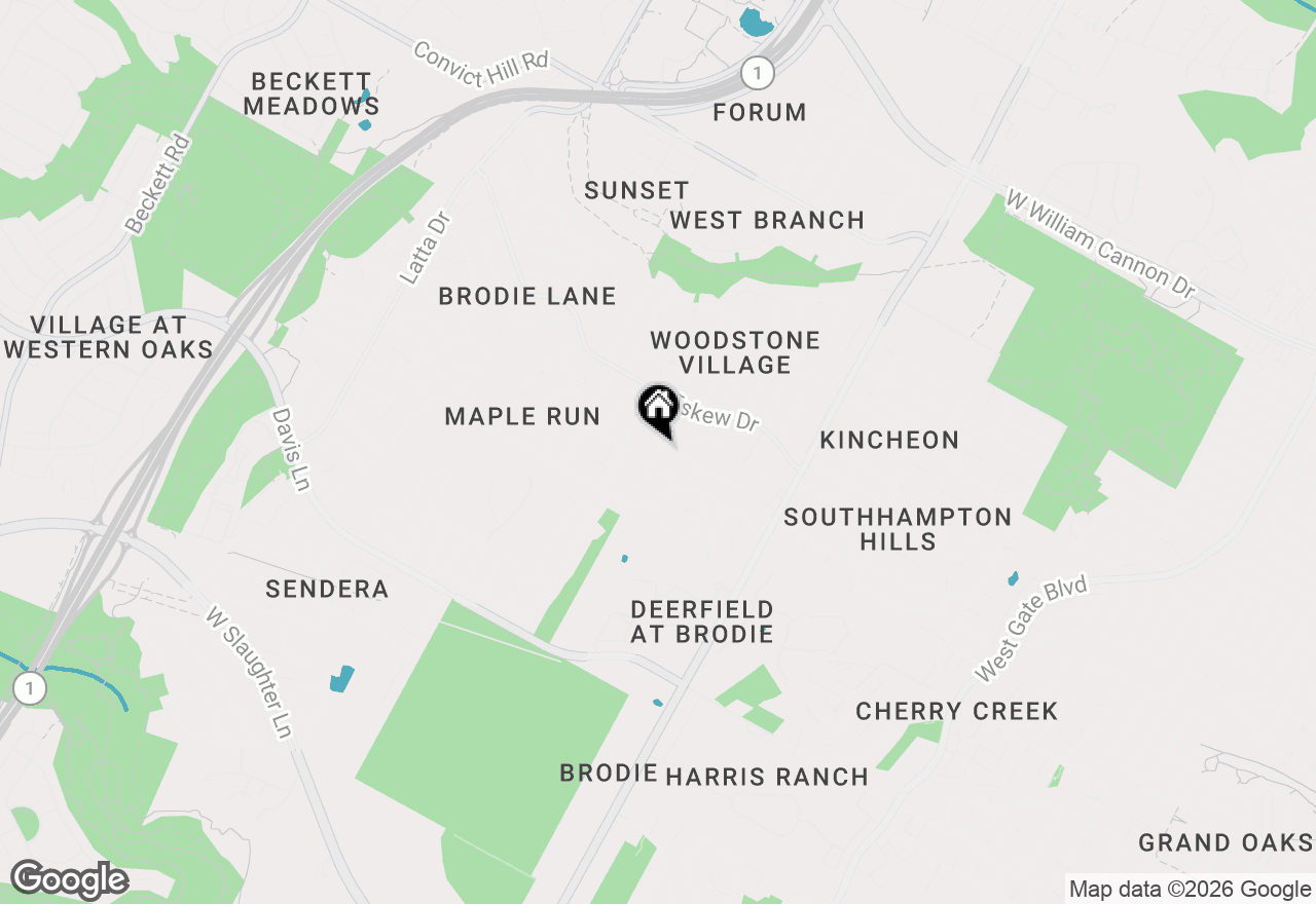 Map of 3817 Leafield Dr, Austin, TX 78749
