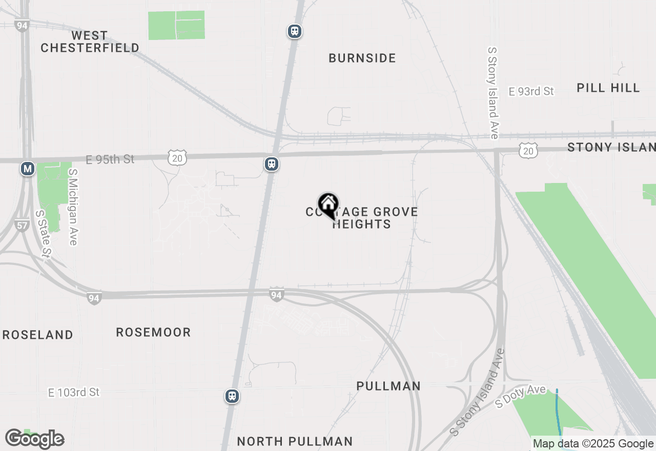 Map of 9731 S Ellis Avenue, Chicago, IL 60628