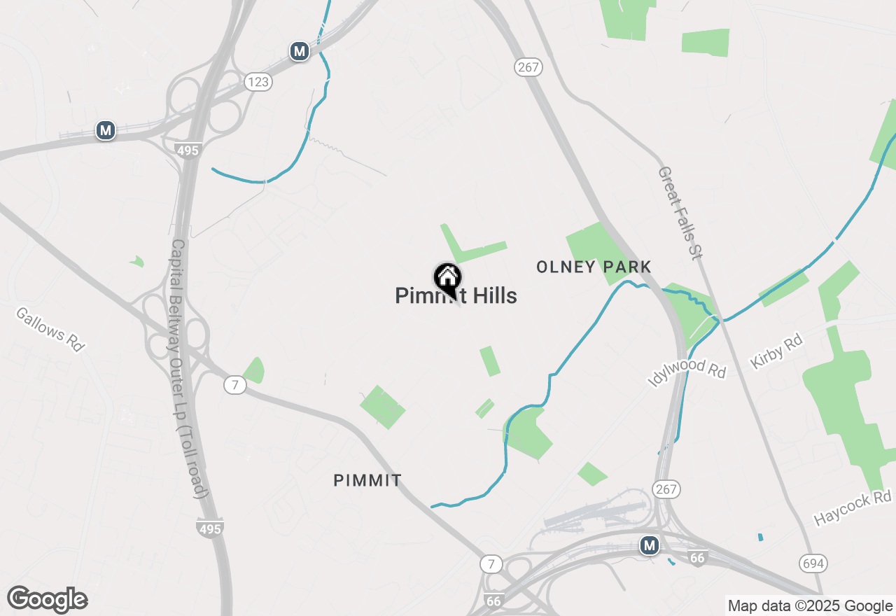 Map of 1937 Burfoot Street, Falls Church, VA 22043
