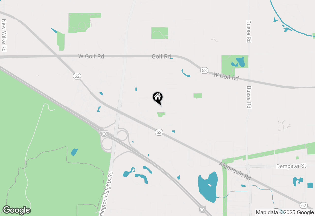 Map of 2234 S Goebbert Road #320, Arlington Heights, IL 60005