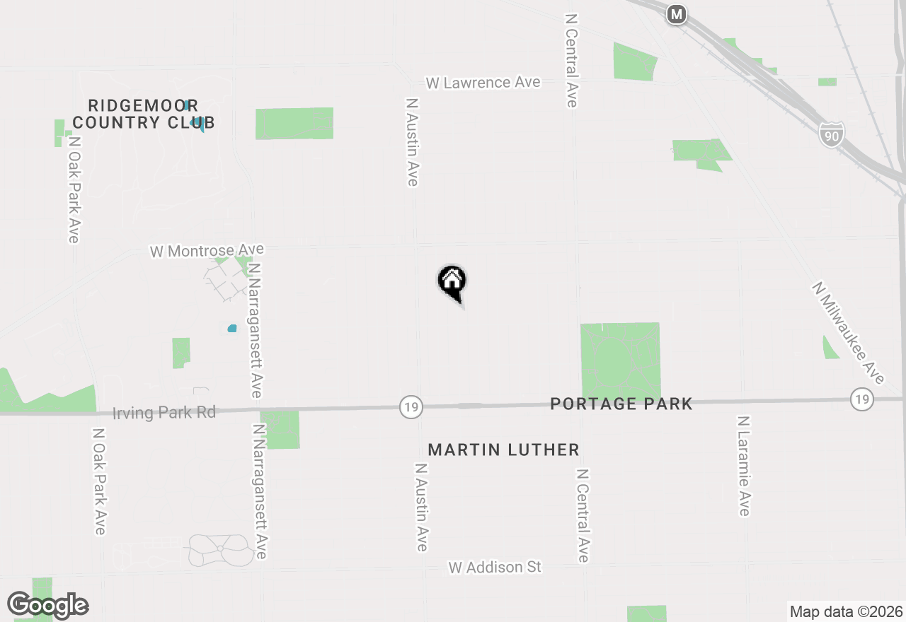 Map of 4220 N Marmora Avenue, Chicago, IL 60634