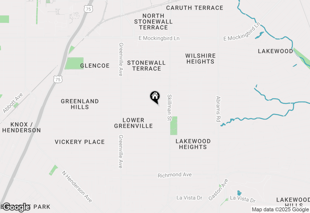 Map of 5939 Marquita Avenue, Dallas, TX 75206