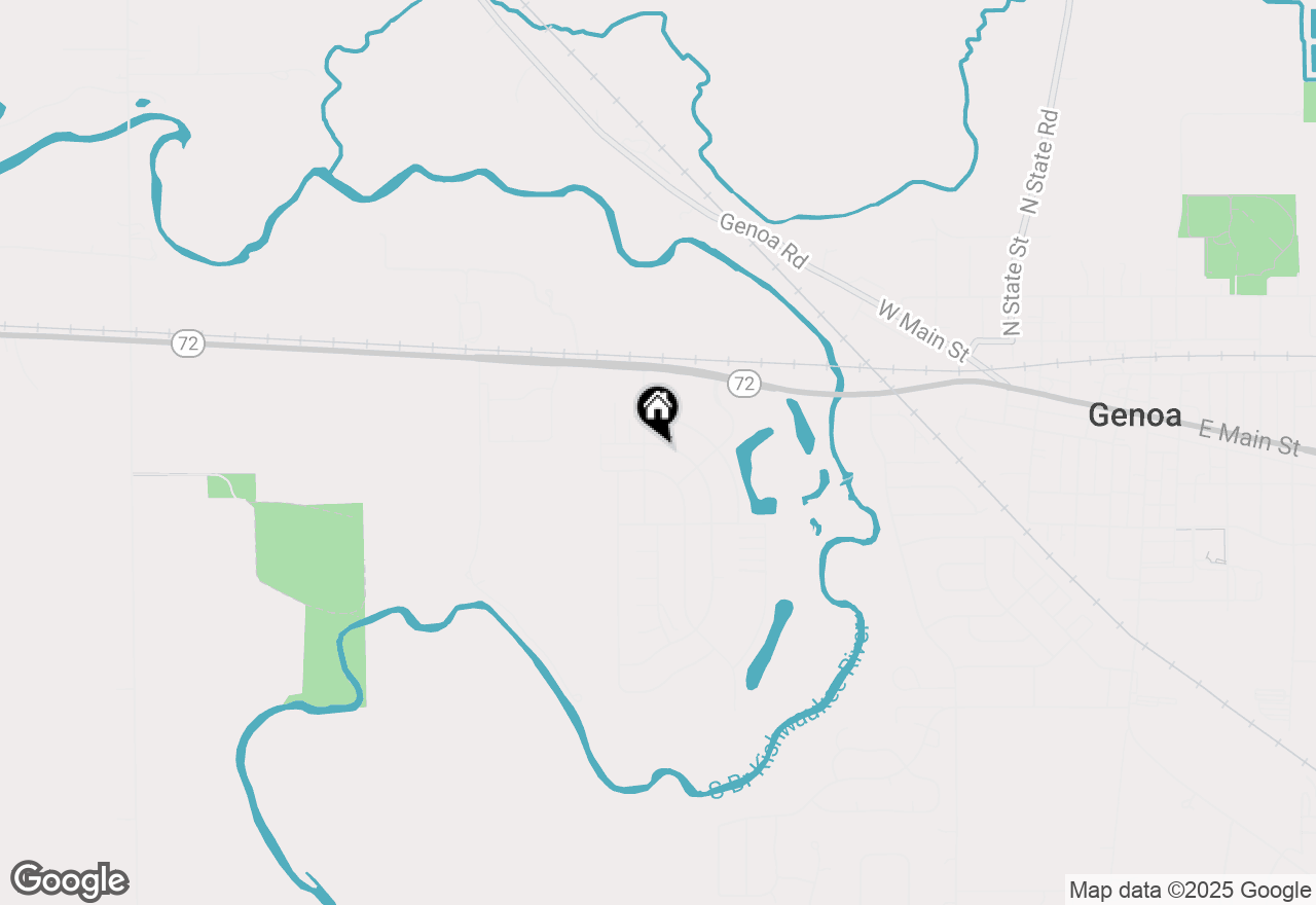 Map of 203 Winding Trail, Genoa, IL 60135