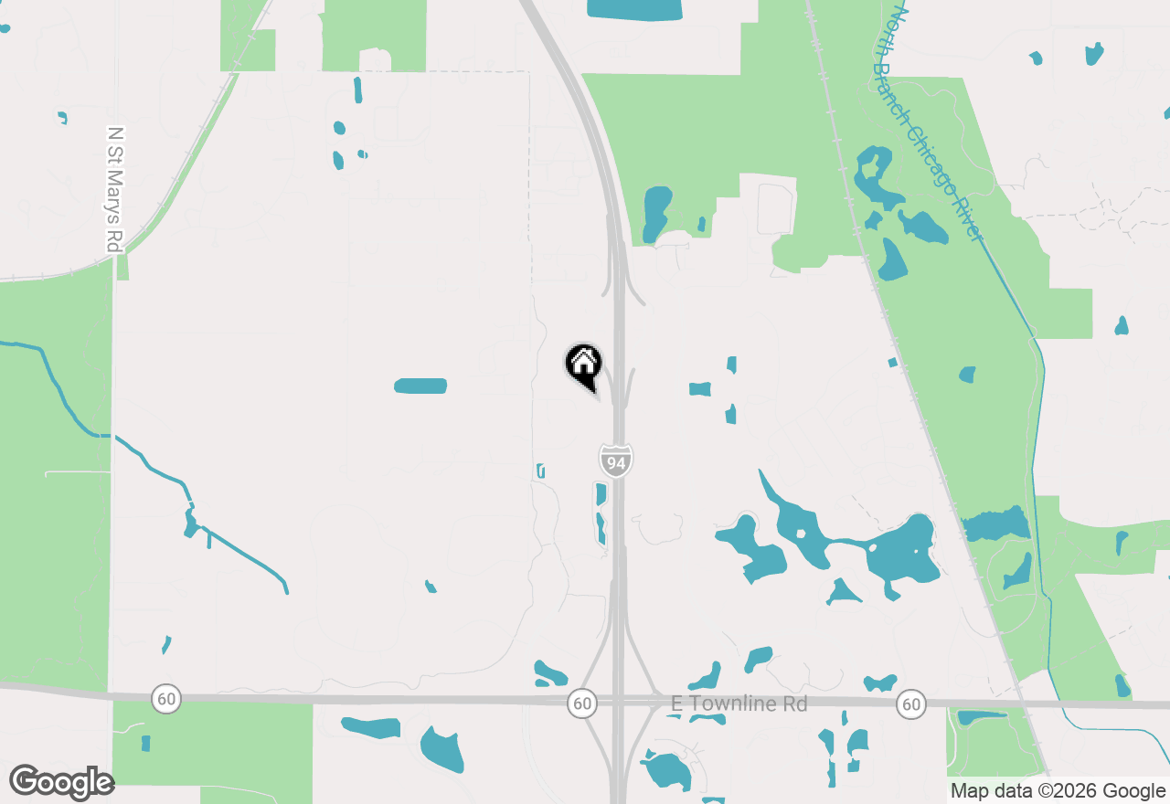 Map of 13854 W Trail Drive, Mettawa, IL 60045
