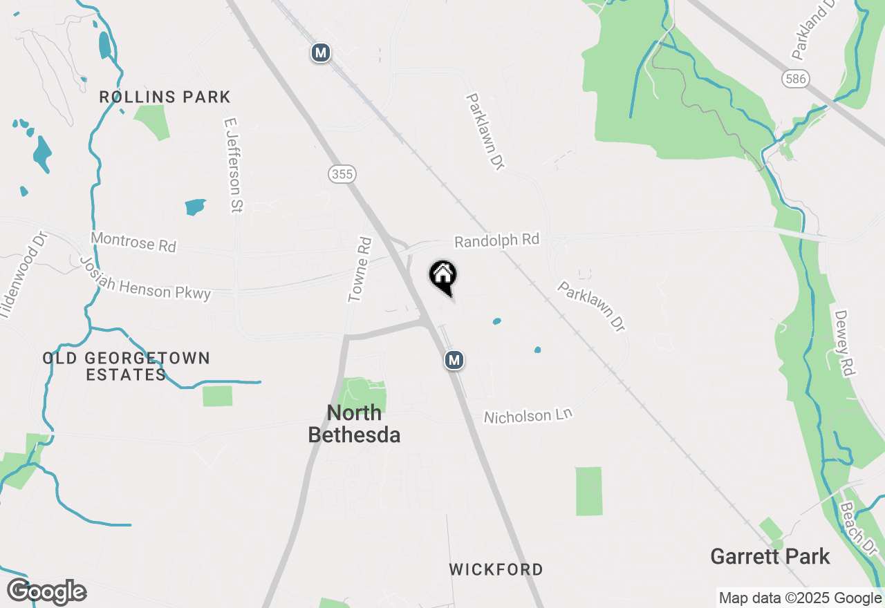 Map of 11710 Old Georgetown Rd #1206, North Bethesda, MD 20852