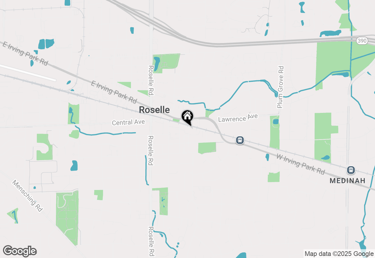 Map of 225 Main Street #207, Roselle, IL 60172