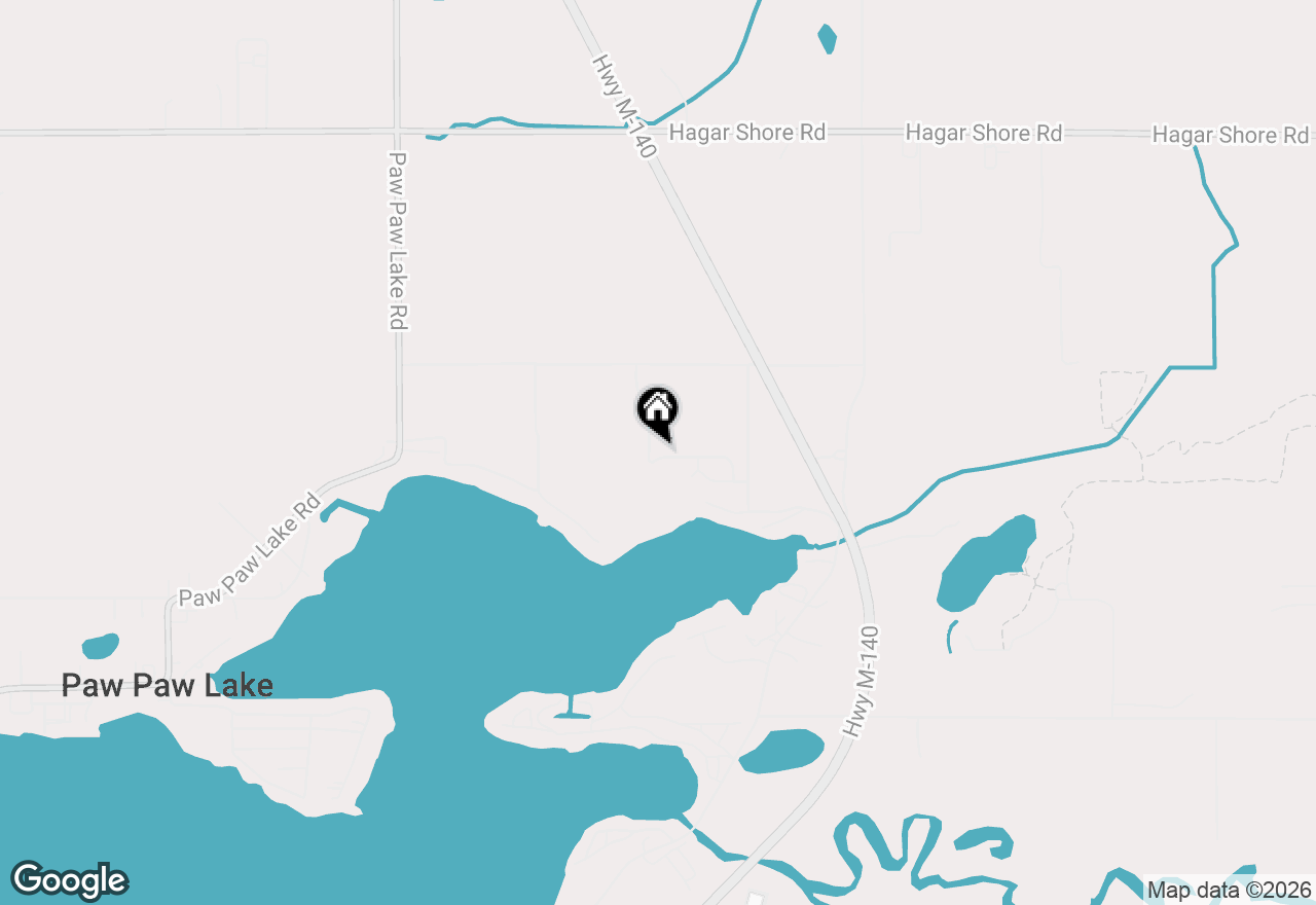 Map of 5949 Osprey Lane, Watervliet, MI 49098