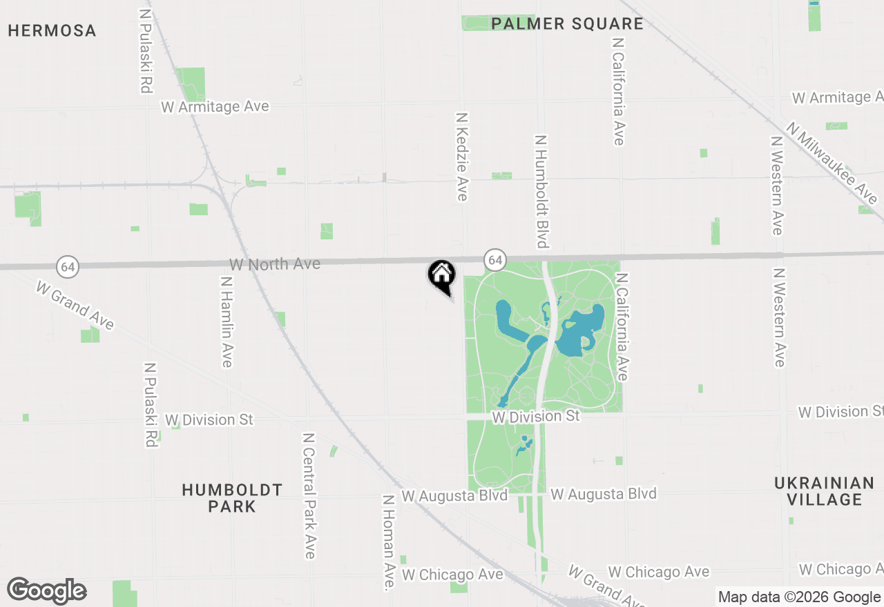 Map of 3233 W Le Moyne Street, Chicago, IL 60651