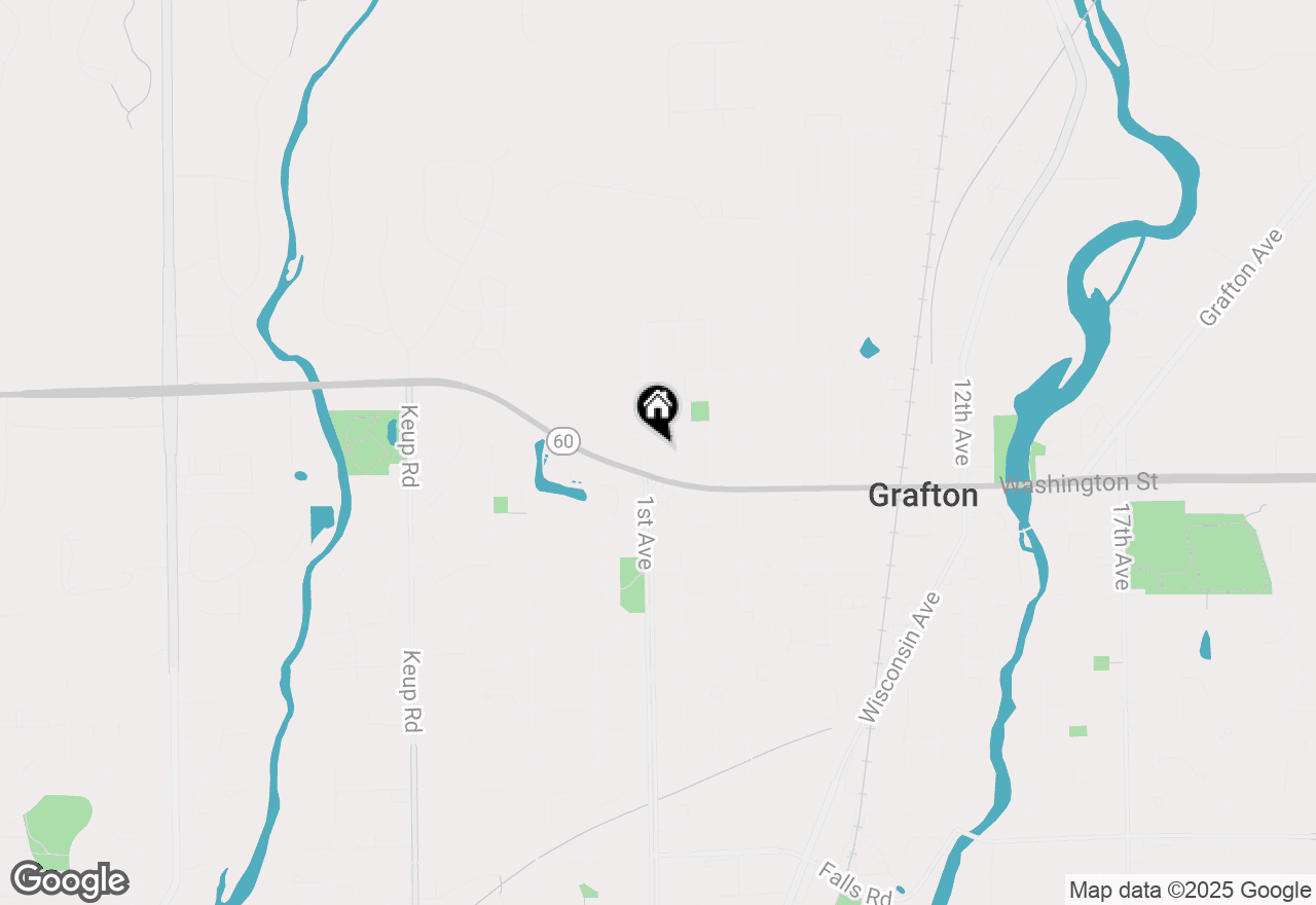Map of 1108 1st Ave, Grafton, WI 53024