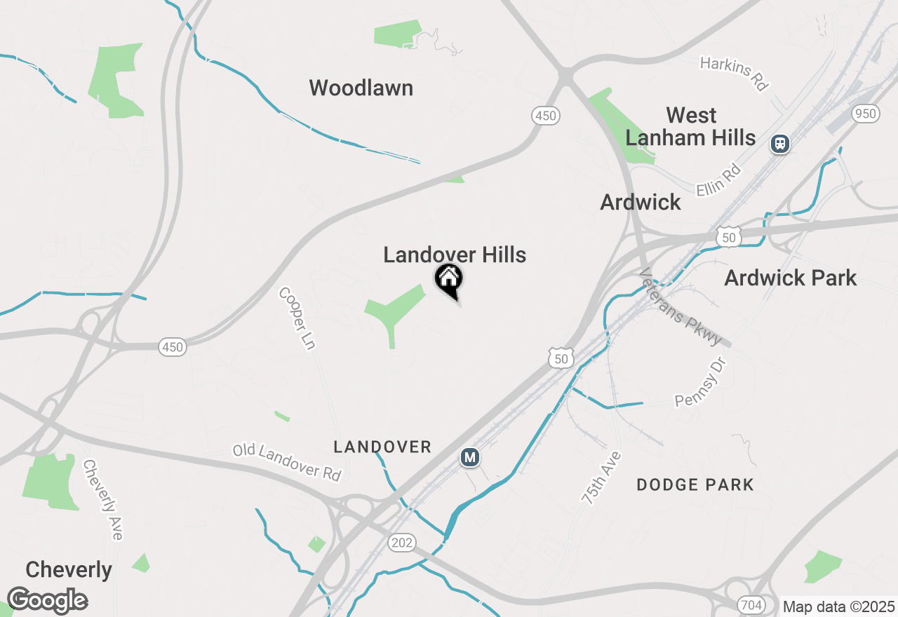 Map of 4113 70th Avenue, Hyattsville, MD 20784