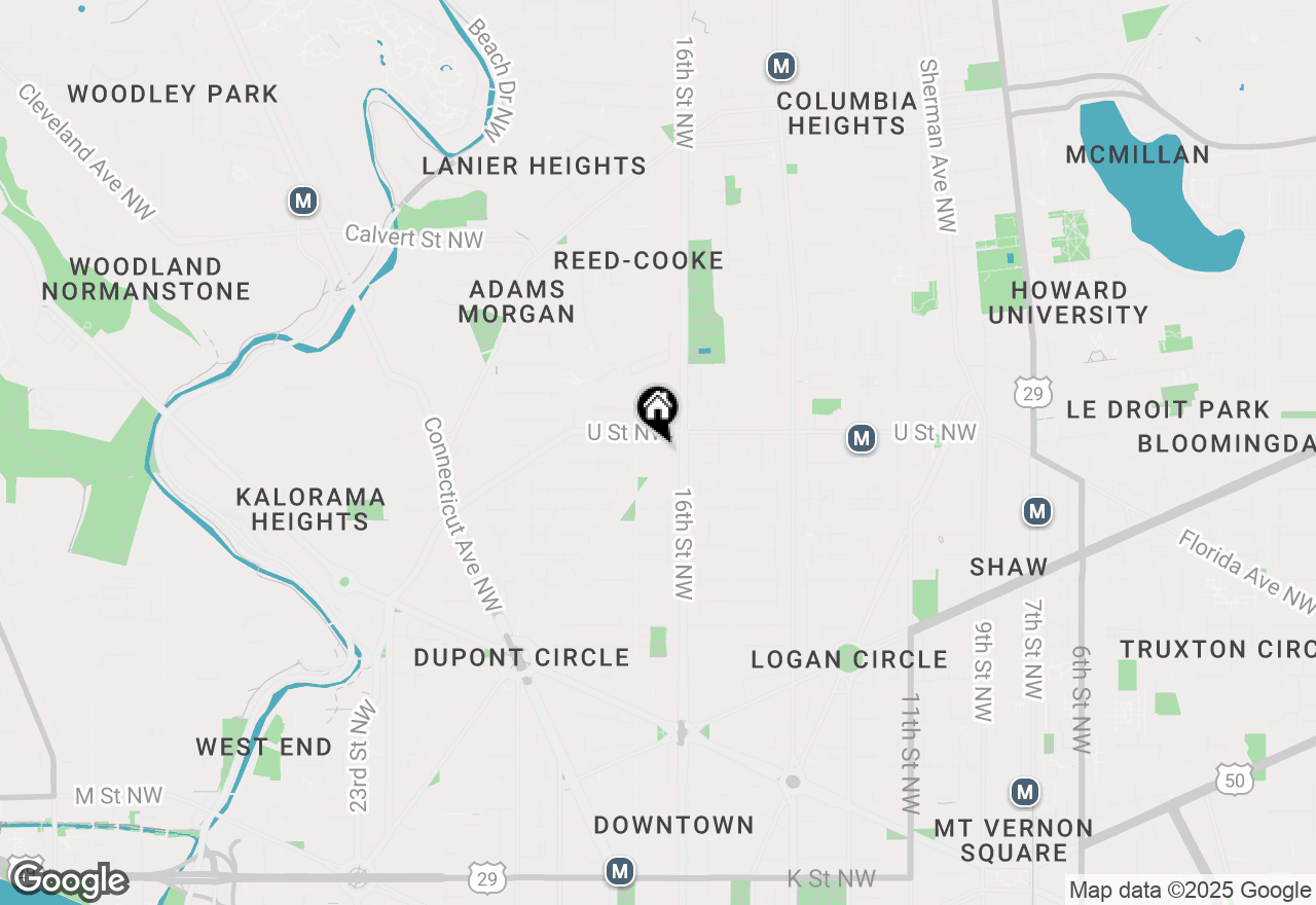 Map of 1930 New Hampshire Avenue Nw #51, Washington, DC 20009