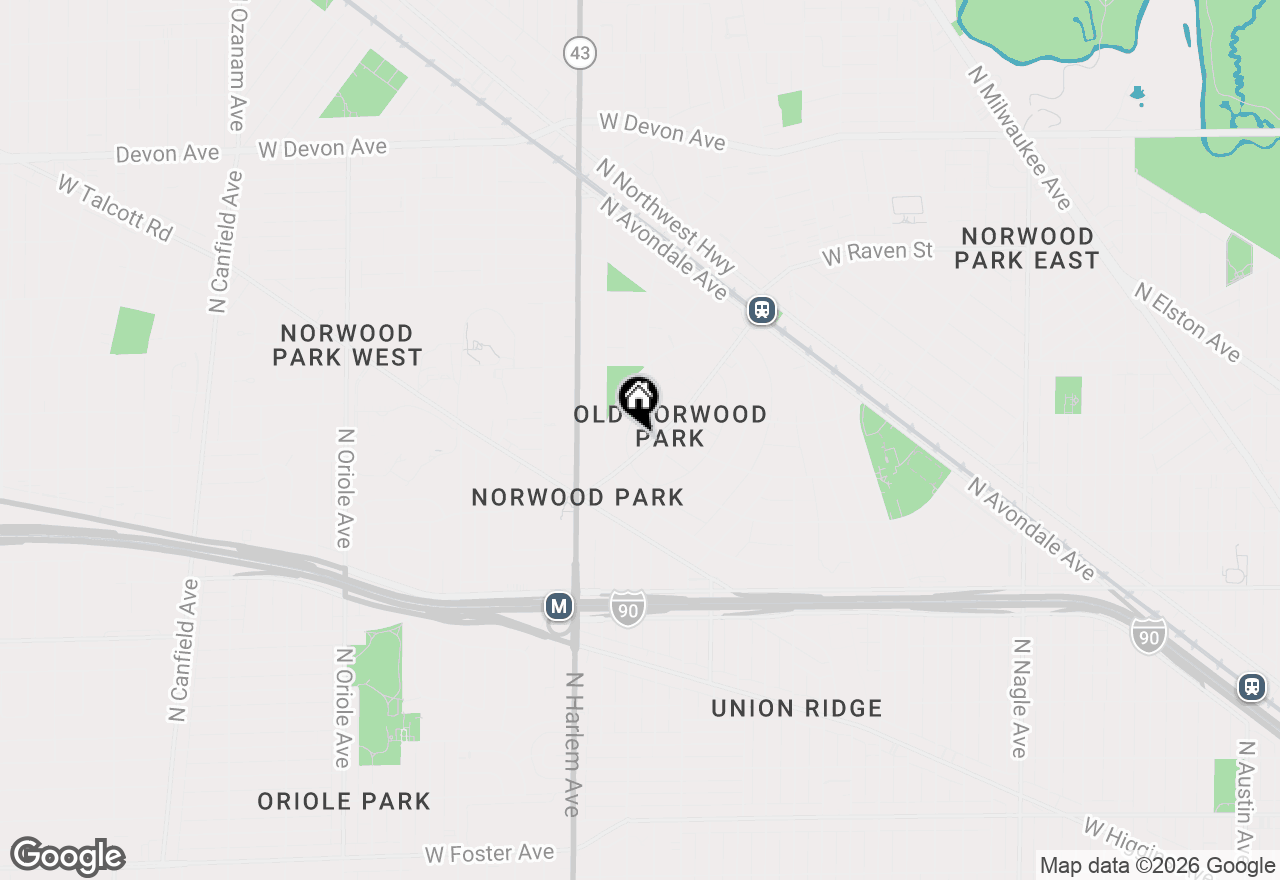 Map of 5842 N Nina Avenue, Chicago, IL 60631