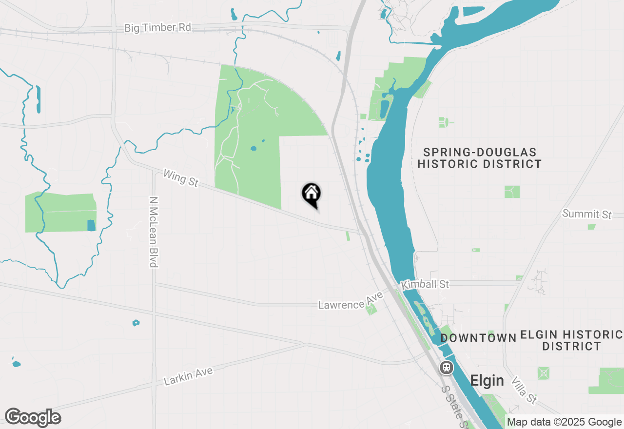 Map of 510 Mcclure Avenue, Elgin, IL 60123