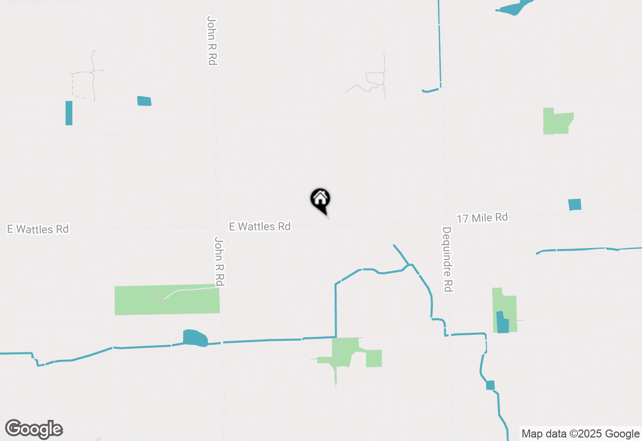 Map of 2376 Greensboro Drive, Troy, MI 48085