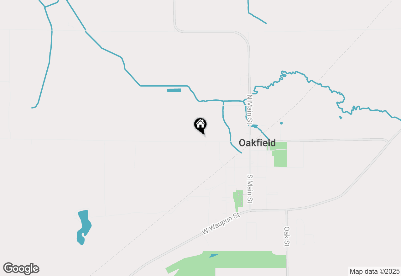 Map of 243 W Church St, Oakfield, WI 53065