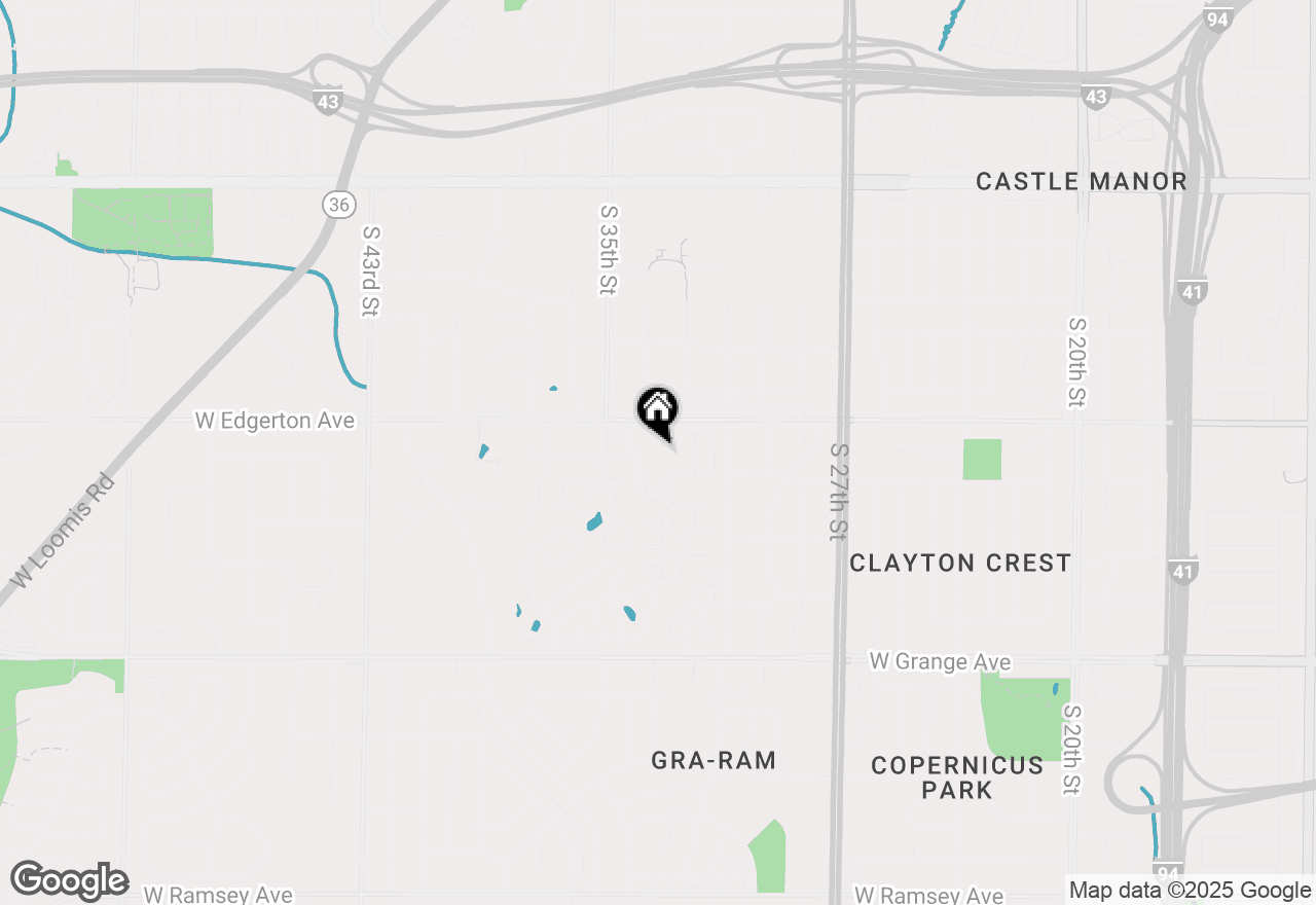 Map of 5200 S Tuckaway Blvd #122, Greenfield, WI 53221