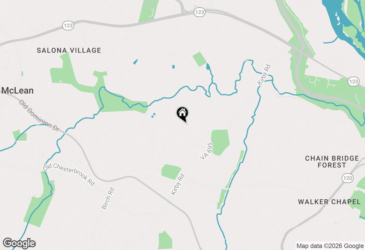 Map of 1451 Cola Drive, Mclean, VA 22101