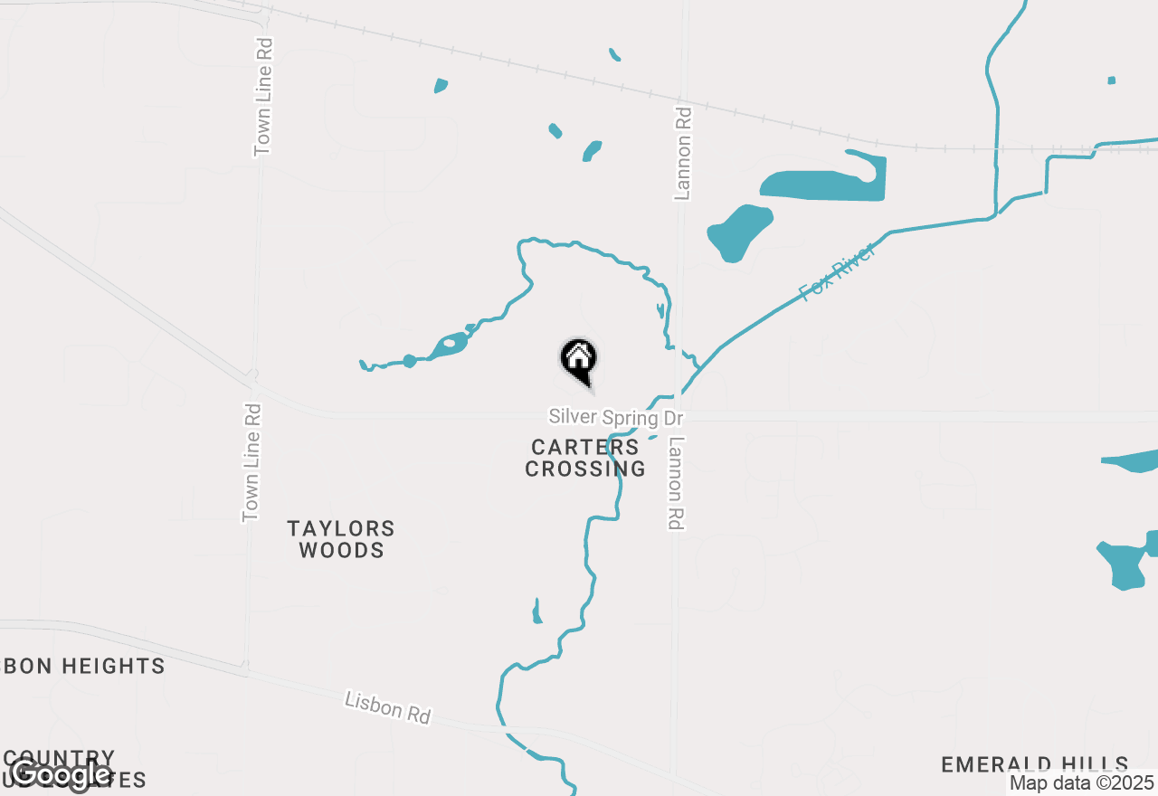 Map of N56W20799 Muirfield Dr, Menomonee Falls, WI 53051