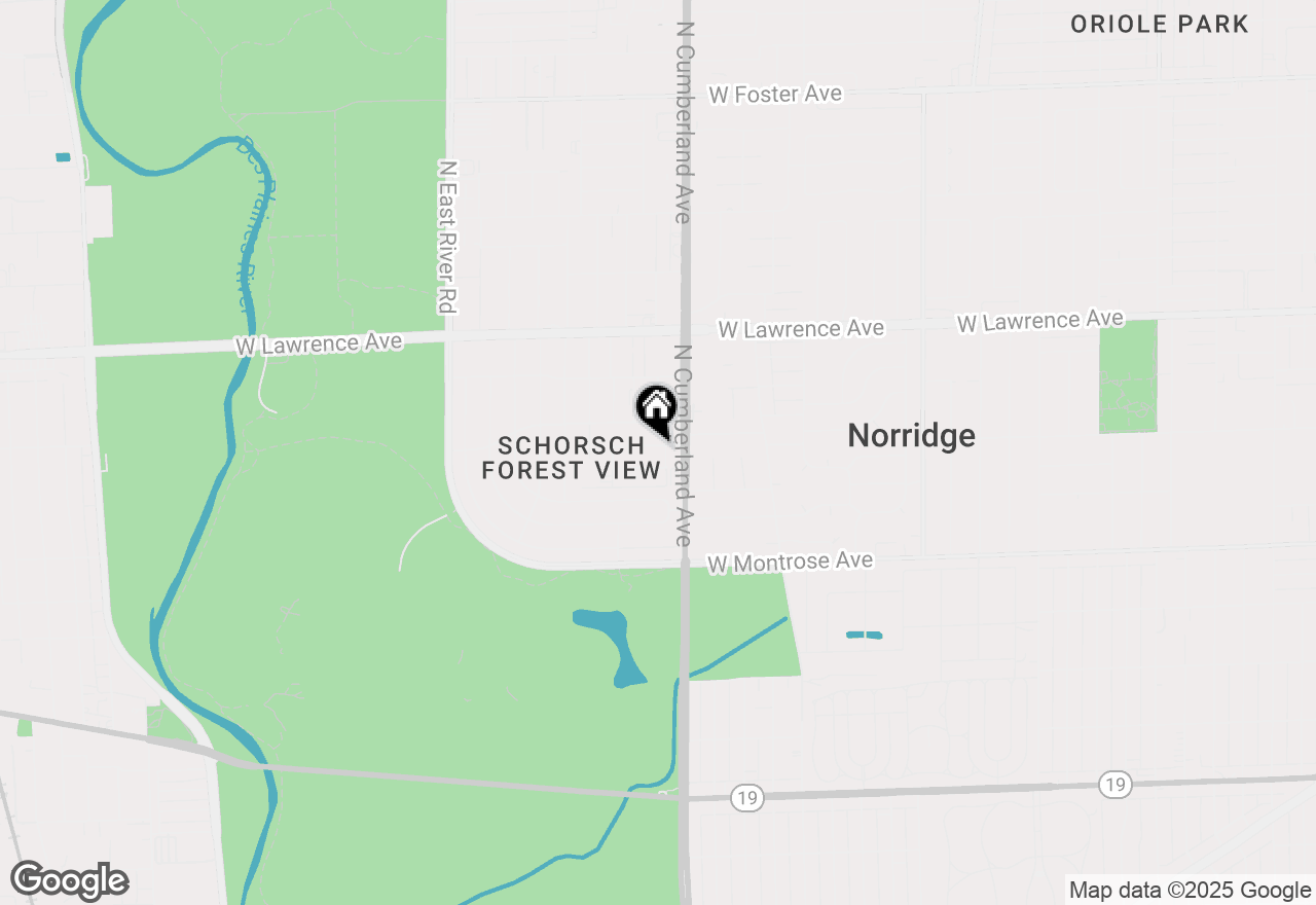 Map of 8427 W Windsor Avenue #1, Chicago, IL 60656