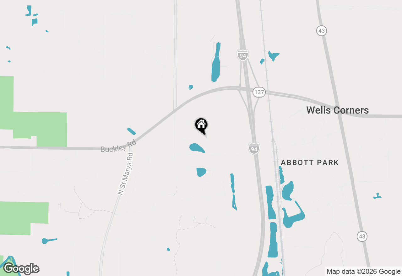 Map of 1920 Lockwood Drive, Green Oaks, IL 60048