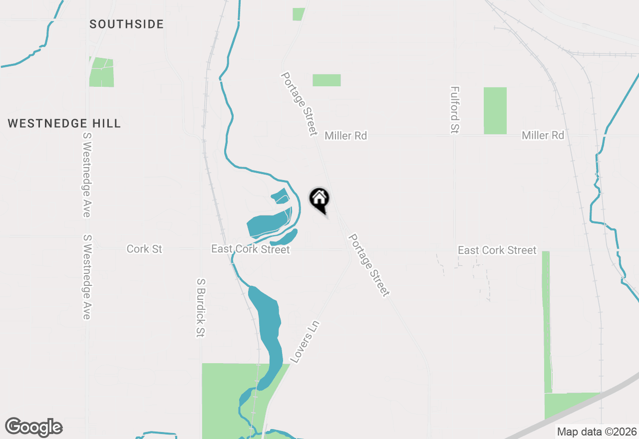 Map of 915 Sheridan Drive, Kalamazoo, MI 49001