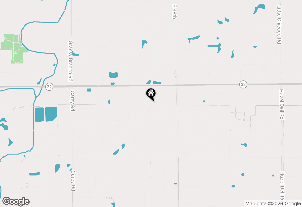 Map of 17404 Fetzer Court, Westfield, IN 46062