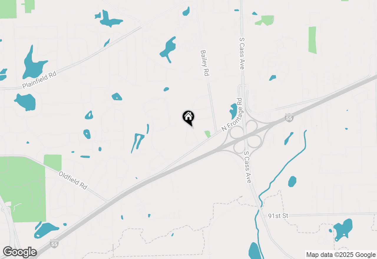 Map of 8515 Thistlewood Court, Darien, IL 60561