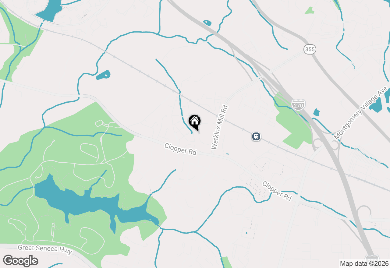 Map of 32 Oak Shade Road, Gaithersburg, MD 20878