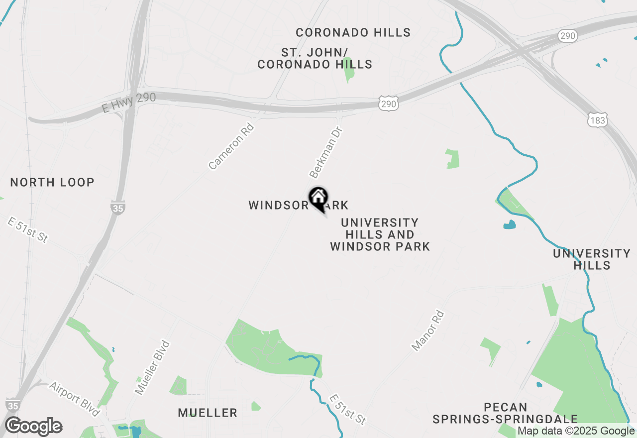 Map of 5933 Westminster Dr, Austin, TX 78723