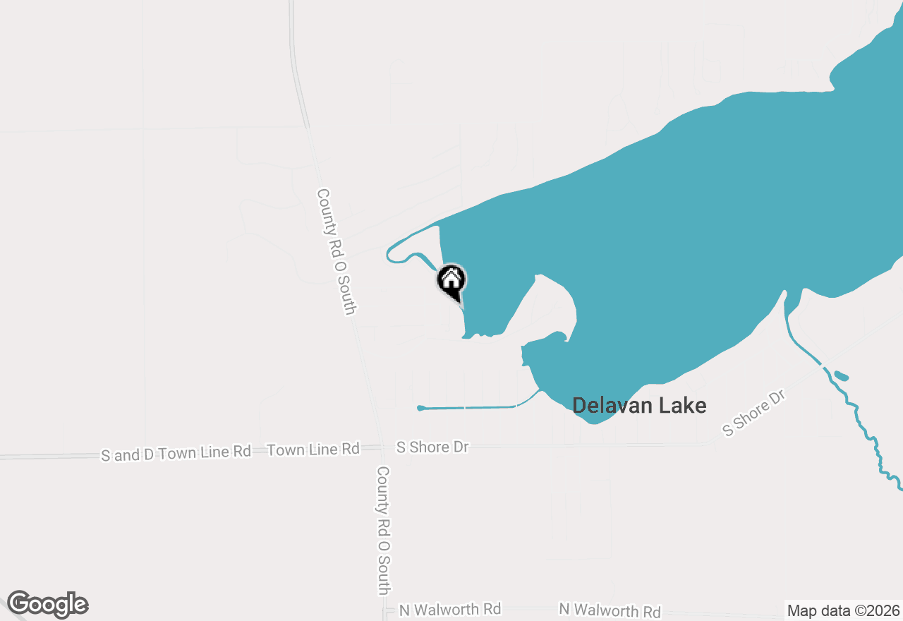 Map of 3906 Country Lane Dr, Delavan, WI 53115