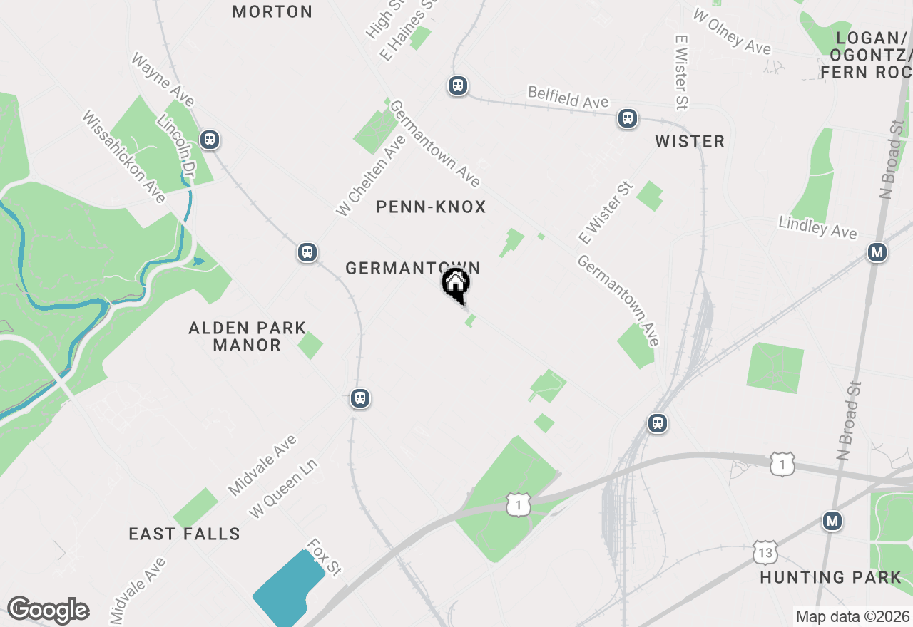 Map of 5214 Wayne Avenue, Philadelphia, PA 19144