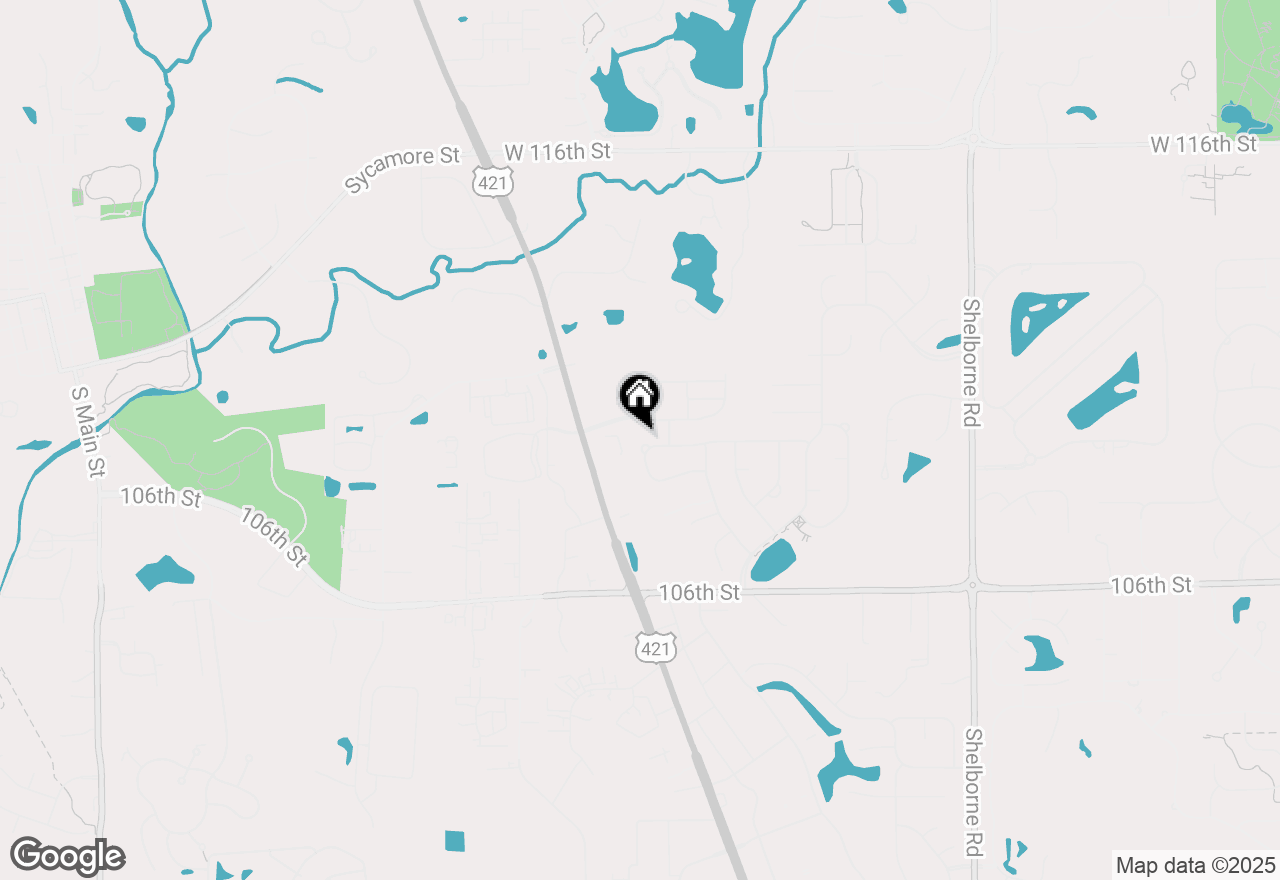 Map of 3882 Cornwallis Lane, Carmel, IN 46032