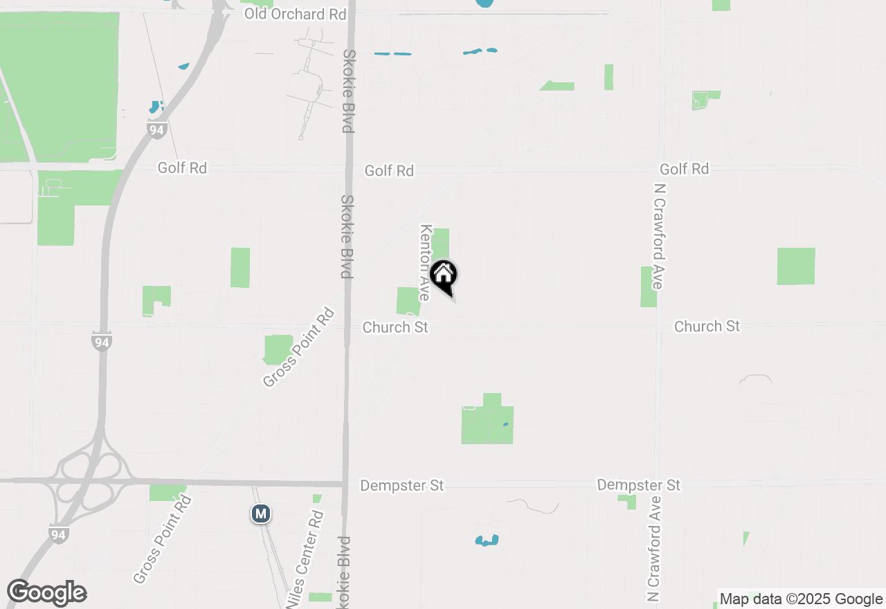 Map of 9234 Kolmar Avenue, Skokie, IL 60076