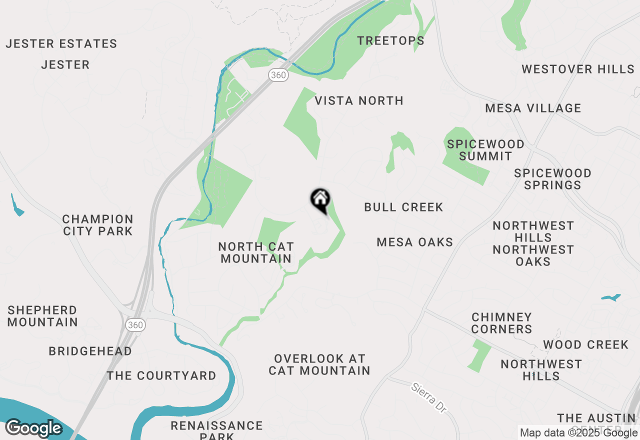 Map of 7115 Las Ventanas Dr, Austin, TX 78731