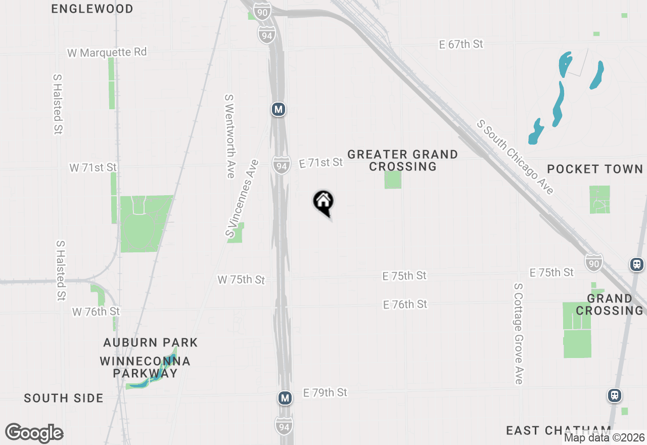 Map of 7300 S Michigan Avenue, Chicago, IL 60619