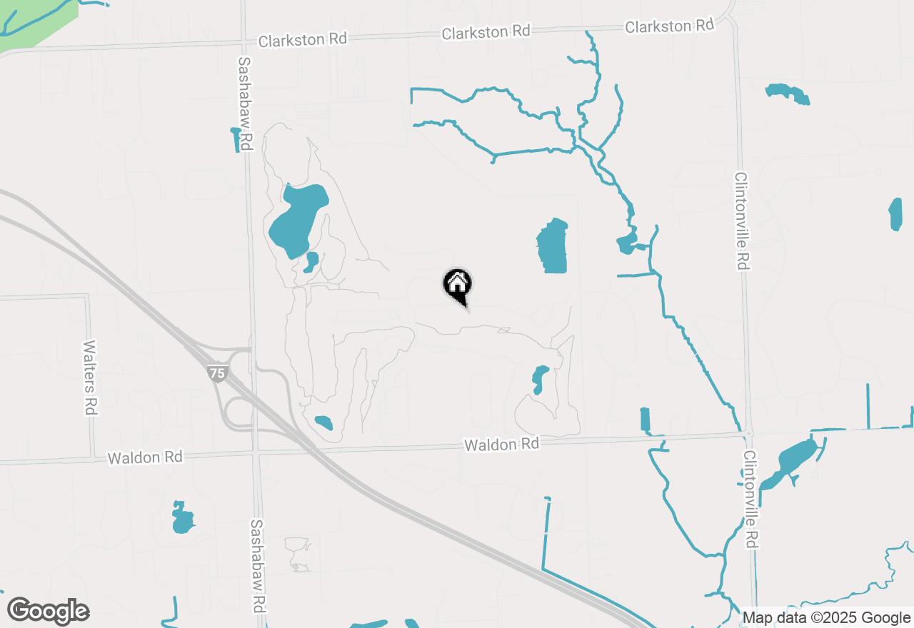 Map of 5459 Bristol Parke Drive, Clarkston, MI 48348