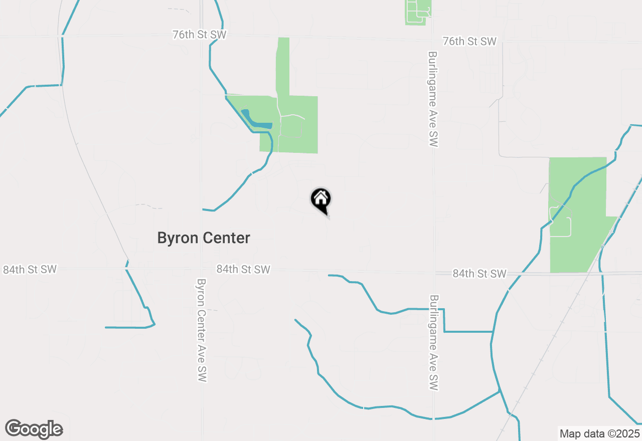 Map of 8219 Morning Dew Court Sw, Byron Center, MI 49315