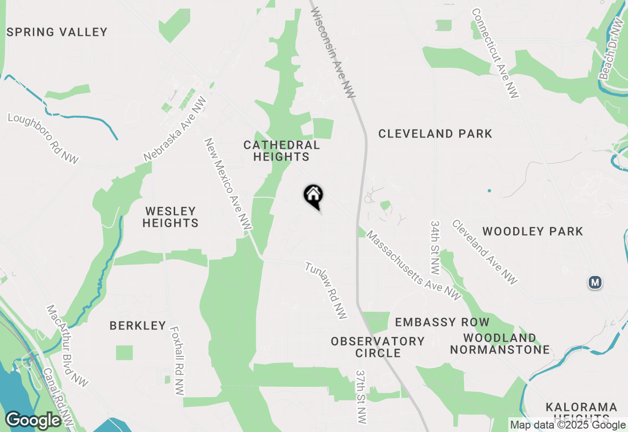 Map of 3901 Cathedral Avenue Nw #419, Washington, DC 20016